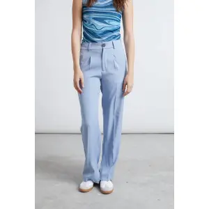 Pantalon de costume à coupe droite femme 24 Colours image-1