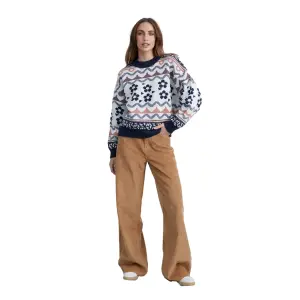 Pantalon ajusté motif léger femme 24 Colours image-1