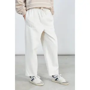 Pantalon ajusté/tapered motif discret femme 24 Colours image-2