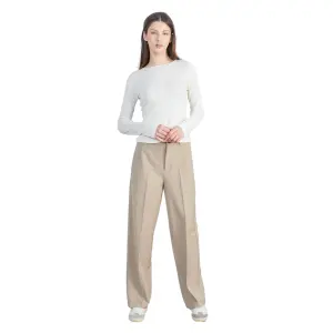 Pantalon coupe fluide motif léger femme 24 Colours image-1