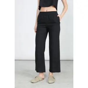 Pantalon large à taille élastique femme 24 Colours image-1