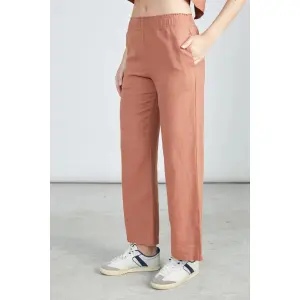 Pantalon en lin plissé femme 24 Colours image-3