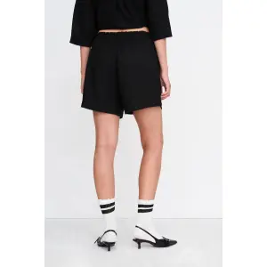 Fluid Shorts with Elastic Waist for Women 24 Colours image-2