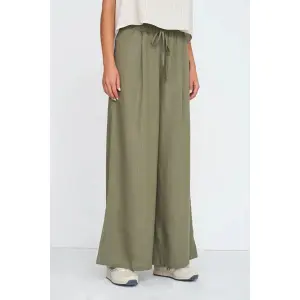 Women's Flared Cotton Trousers 24 Colours image-2