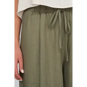 Women's Flared Cotton Trousers 24 Colours image-3