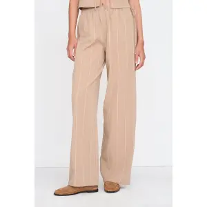 Women's striped Trousers 24 Colours image-1