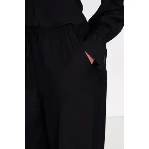 Women's Elastic Waist Casual Trousers 24 Colours image-3