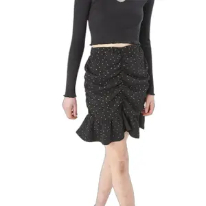 Floral Print Flowing Skirt Women 24 Colours image-0