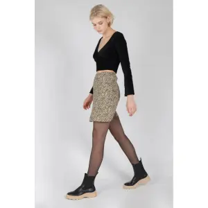 Minirock mit strukturiertem Muster Damen 24 Colours image-3