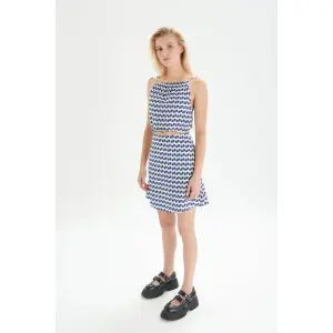 Saia corte A feminina 24 Colours image-1