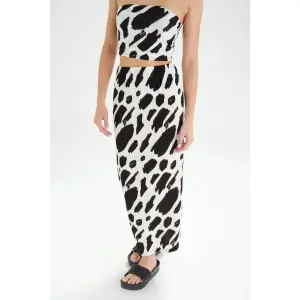 Saias estruturada textura sutil mulher 24 Colours image-1