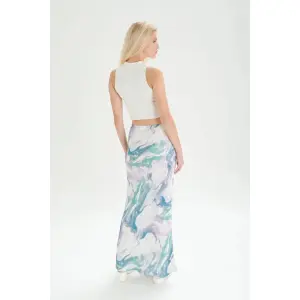 Saia de corte estruturado mulher 24 Colours image-1