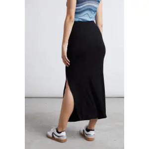 Saias midi/direito padrão sutil mulher 24 Colours image-3