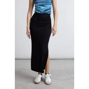 Saias midi/direito padrão sutil mulher 24 Colours image-2