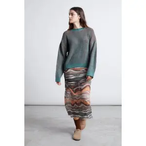 Saia de corte estruturado mulher 24 Colours image-1