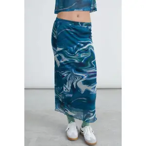 Saia de corte largo feminino 24 Colours image-2