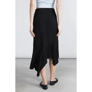 Saia fluida lisa mulher 24 Colours image-3