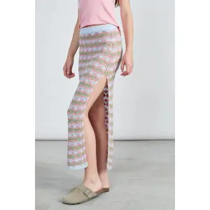 Saia fluida/midi mulher 24 Colours image-2