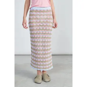 Saia fluida/midi mulher 24 Colours image-3