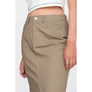 Saia de corte estruturado mulher 24 Colours image-3