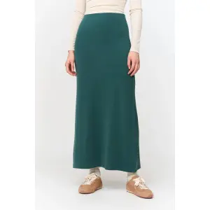 Women's Flared Maxi Skirt 24 Colours image-2