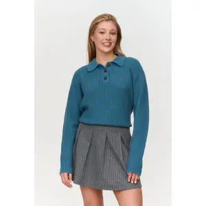 Mini skirt pleated woman 24 Colours image-2