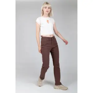 High-waisted straight leg trousers for women 24 Colours image-3