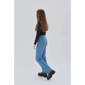 Women's straight-cut jeans 24 Colours image-1