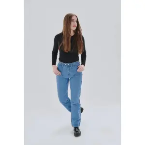 Women's straight-cut jeans 24 Colours image-2