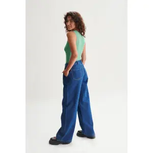 Women’s Straight or Slightly Wide Leg Jeans 24 Colours image-1