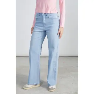 Women's wide-leg jeans 24 Colours image-2