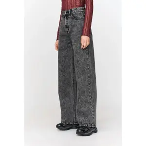 Straight or Slightly Fitted Jeans for Women 24 Colours image-2