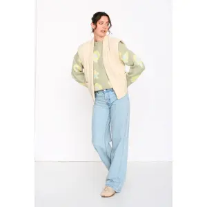 Sleeveless Quilted Cardigan Women 24 Colours image-2