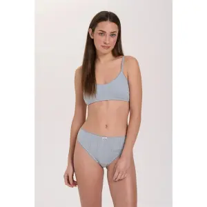 Ribbed Texture Bra Women 24 Colours image-1