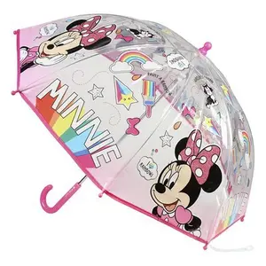 Girl's manual umbrella Cerda Poe Minnie image-0