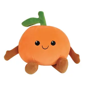 Orange plush Jemini Fruity's Bean Bag image-0