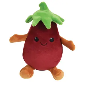 Eggplant plush Jemini Fruity's Bean Bag