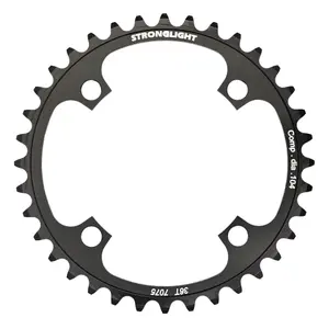 Mono MTB chainring Stronglight 4BRA 7075 8-9V. image-1