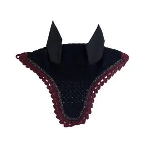 Bonnet court pour cheval Ju & Pa galon disco image-0