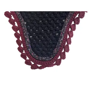 Bonnet court pour cheval Ju & Pa galon disco image-2