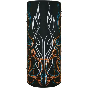 Μάσκα λαιμού για μοτοσυκλέτα Zan Headgear motley tube pinstripe fla image-0