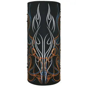 Μάσκα λαιμού για μοτοσυκλέτα Zan Headgear motley tube pinstripe fla image-1