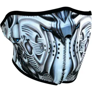 Motorcycle balaclava Zan Headgear half face biomechanical image-0