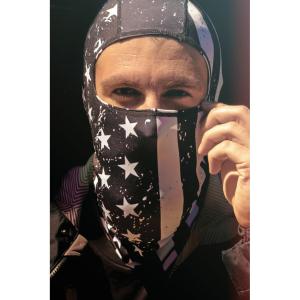 Motorfiets bivakmuts Zan Headgear balaclava flag image-1