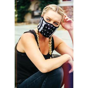 Motorcycle balaclava Zan Headgear half face flag image-1