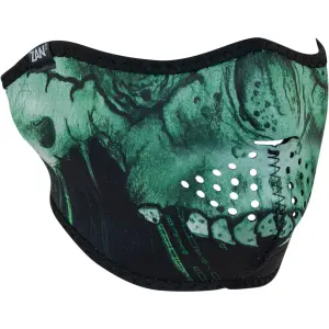 Balaclava til halv motorcykel Zan Headgear cyber skull