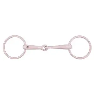 Enkelvoudig roestvrij stalen ponybit BR Equitation image-0