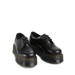 Plateau-derbie i læder Dr Martens Quad 1461 image-1