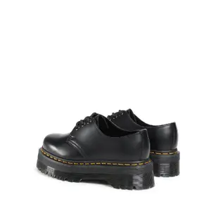 Plateau-derbie i læder Dr Martens Quad 1461 image-2