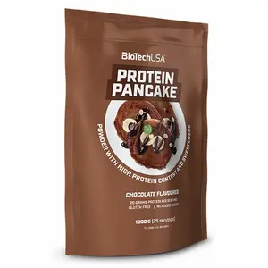 Bolsas de bocadillos proteínicos para tortitas Biotech USA - Chocolate - 1kg image-0